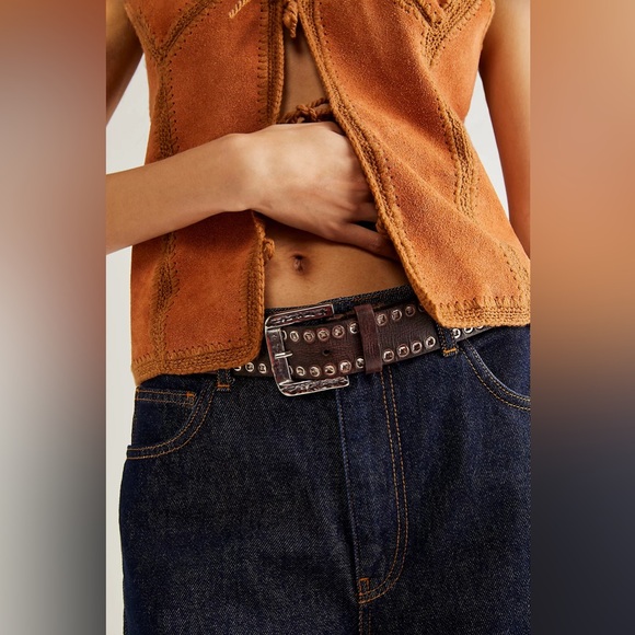 New🌟Free People-Downtown Studded Belt